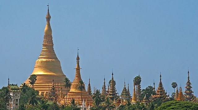 levné letenky Barma Rangún